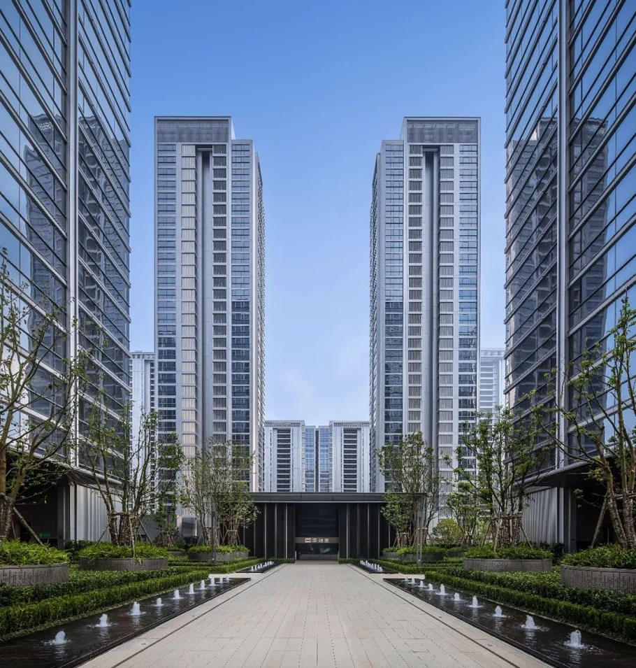 杭州华润置地·臻珹幸福里 | AAI国际建筑 - 景观网