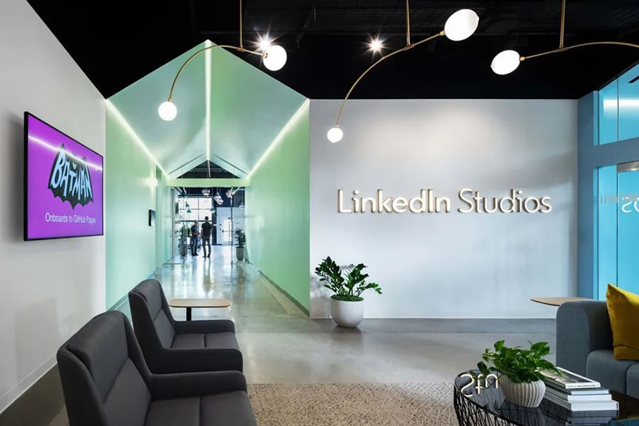 LinkedIn领英桑尼维尔园区制作中心办公设计 | Interdisciplinary Architecture - Press 地产通讯社