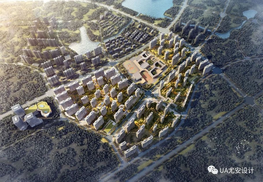 兰州新区万科城示范区 | UA尤安设计 - 景观网