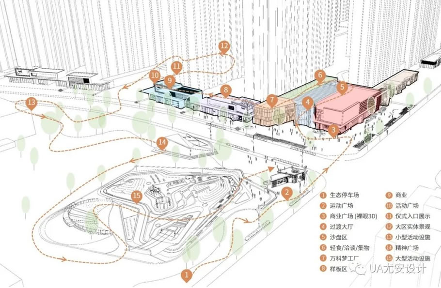 兰州新区万科城示范区 | UA尤安设计 - 景观网