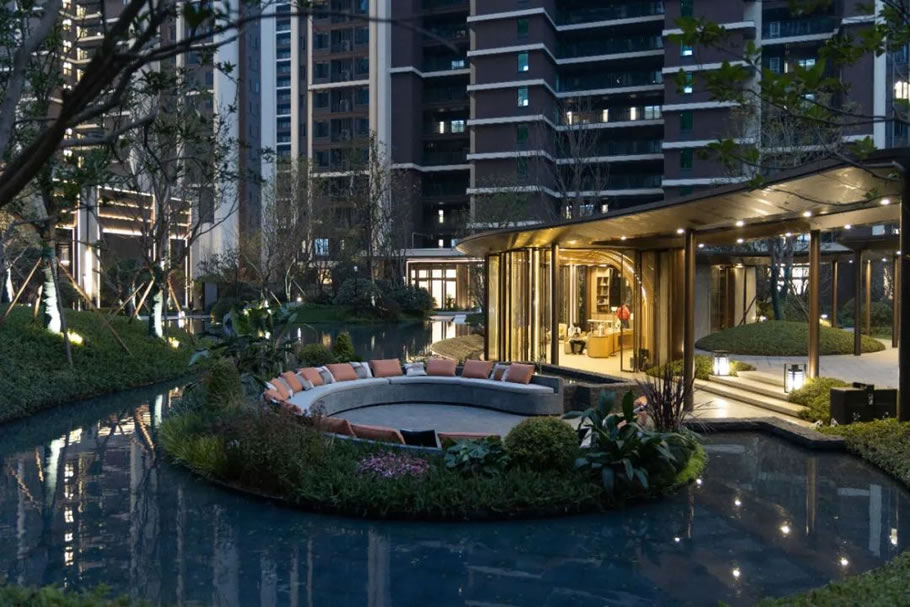 武汉龙湖·天玺 | 奥雅股份 - 景观网