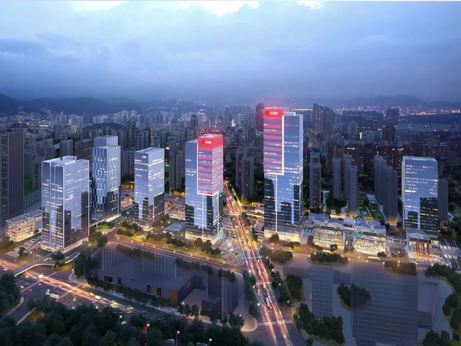 杭州中骏·鼎湖未来云城 | 上城建筑 - 景观网