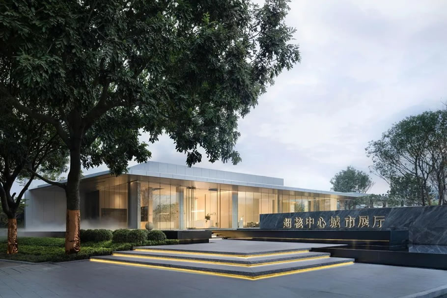 华润置地 深圳 超核中心·润府 | 澜道设计机构机构 - 景观网