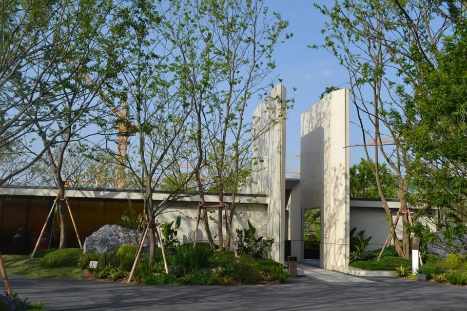重庆·越秀&渝开发 渝悦江宸项目示范区景观工程 | 普邦股份 - 景观网