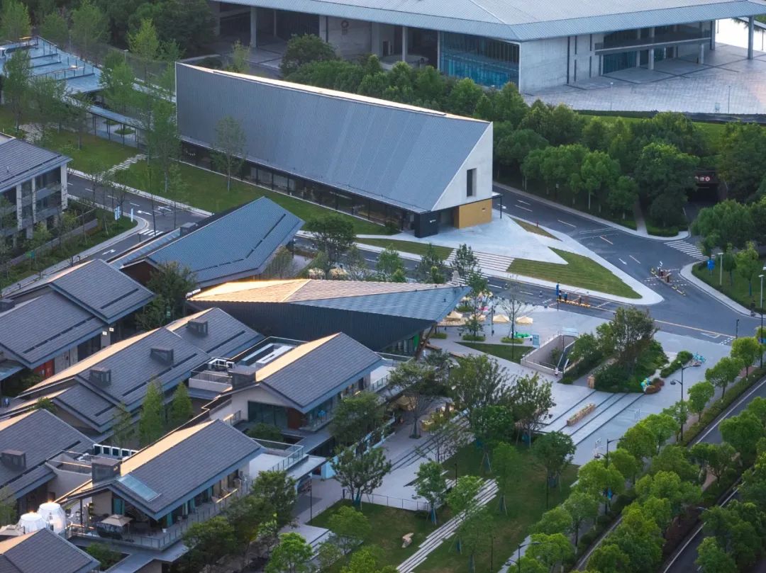 杭州良渚玉鸟集复合街区 | 青墨建筑设计 ARCHINA 项目