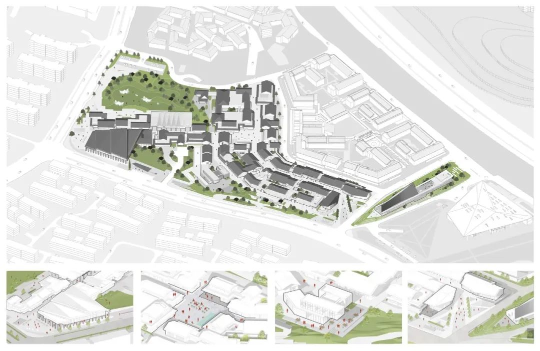 杭州良渚玉鸟集复合街区 | 青墨建筑设计 ARCHINA 项目