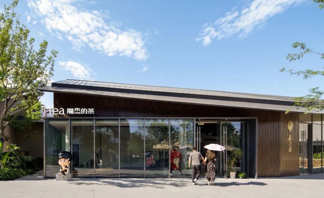 杭州良渚玉鸟集复合街区 | 青墨建筑设计 ARCHINA 项目