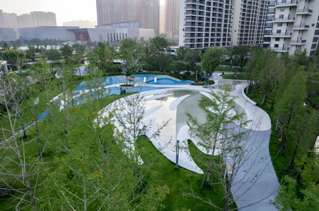 湖北监利忆美当代城公园 | 山水比德 ARCHINA 项目