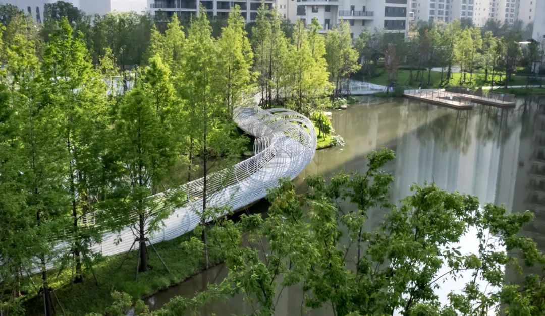 湖北监利忆美当代城公园 | 山水比德 ARCHINA 项目