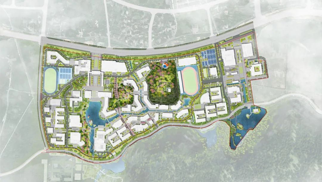 湖州职业技术学院新校园建设项⽬ | 城乡建筑设计 ARCHINA 项目