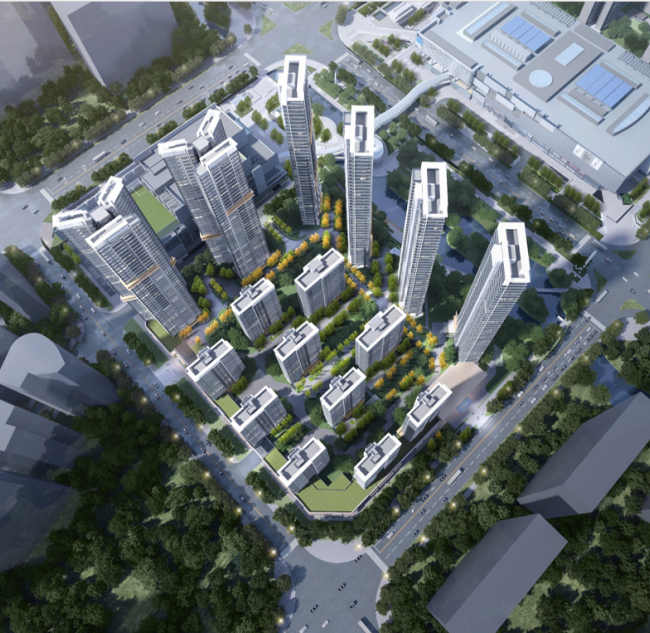 佛山华润置地广场顺德悦府二期| CUBE立方设计- ARCHINA