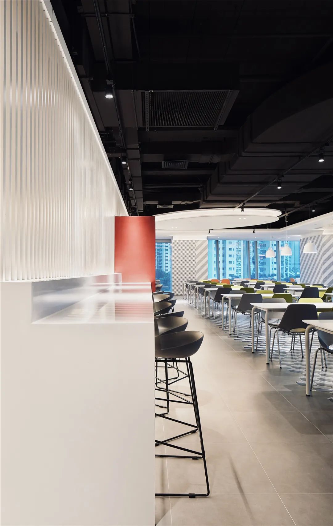 深圳湾一号T7员工食堂设计｜于强室内建筑师事务所 ARCHINA 项目