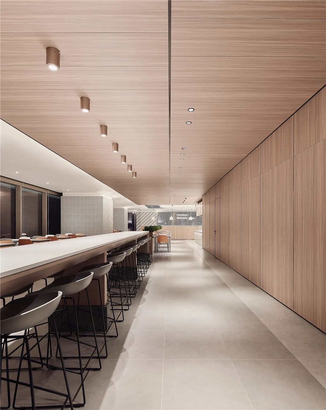 深圳湾一号T7员工食堂设计|于强室内建筑师事务所 ARCHINA 项目