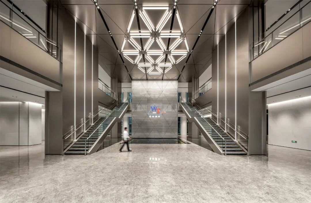 胜科纳米(苏州)股份有限公司新建总部办公室内设计 | 启迪设计集团 ARCHINA 项目