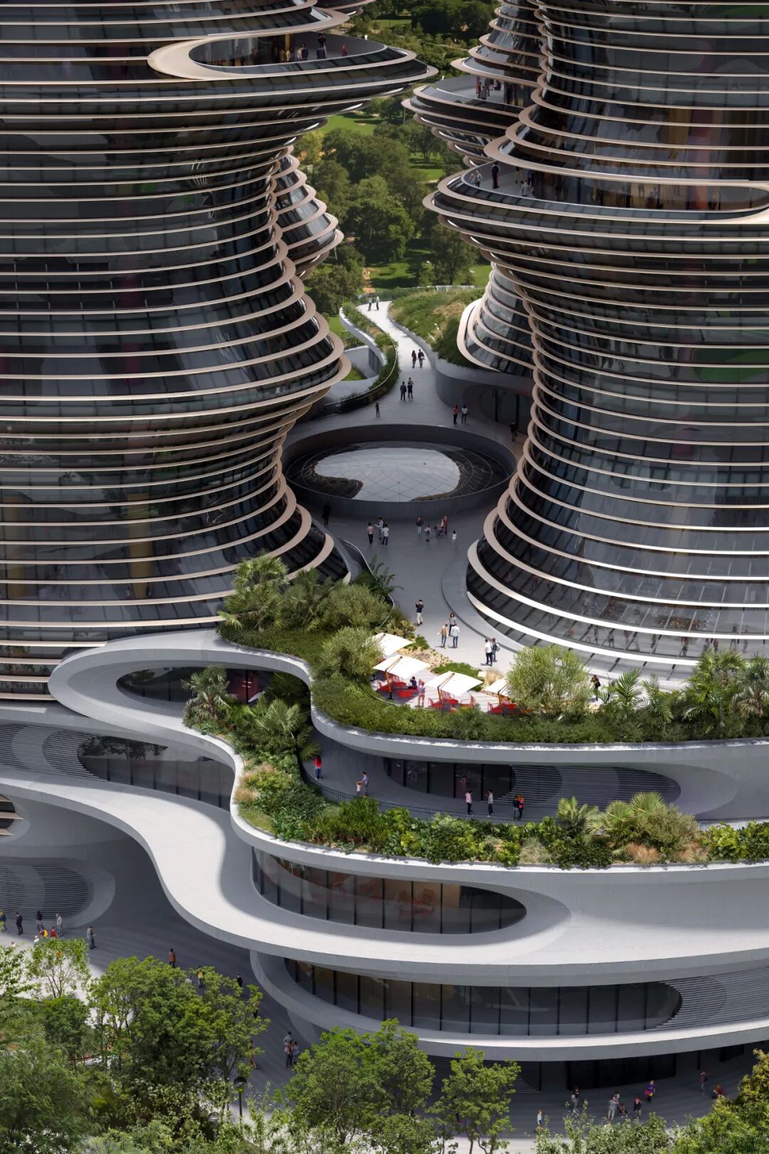 深圳一丹中心封顶 | ZahaHadidArchitects ARCHINA 项目