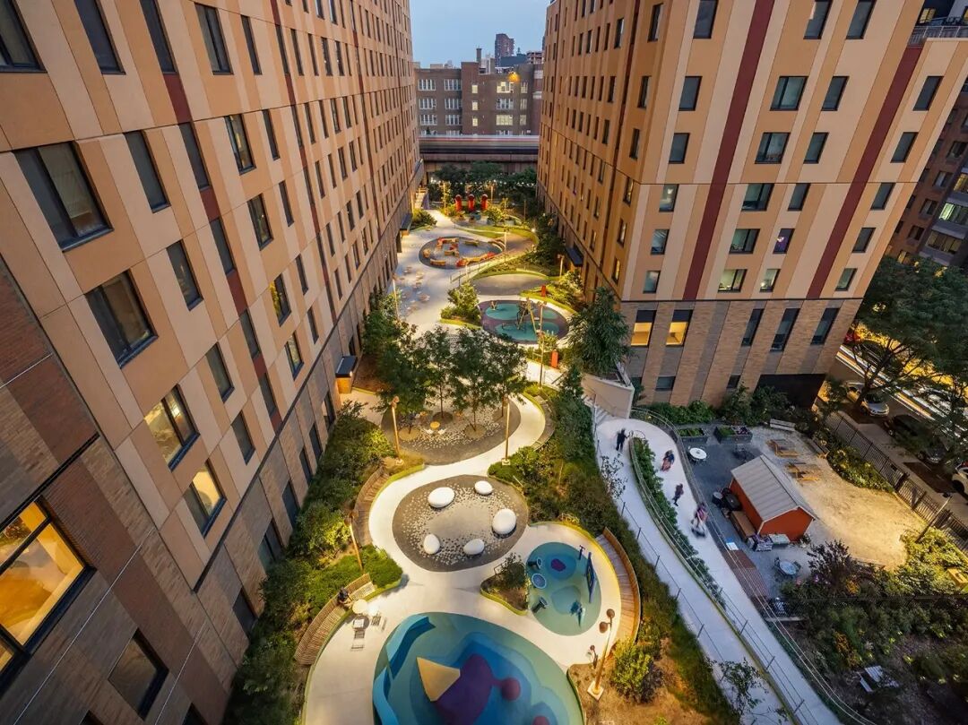 纽约曼哈顿东哈莱姆区的绿色小径项目| AECOM - ARCHINA