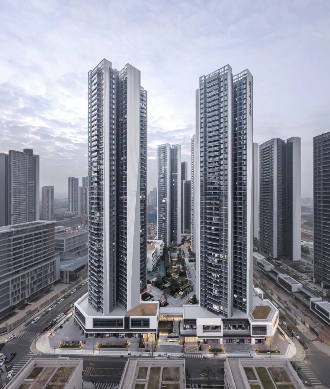 深圳光明满京华金硕华府 | AUBE欧博设计 ARCHINA 项目