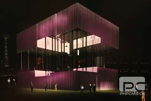 汽车展示源文件__展示模型 精美装修展示厅空间3d模型设高清图片