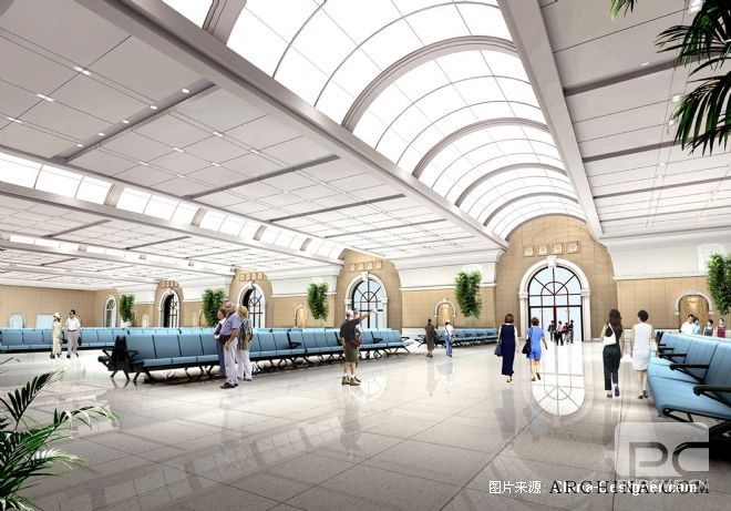 胶济铁路青岛客站-时洁的设计师家园-金堂奖2010China-Designer中国室内设计年度评选,火车站,公共空间,室内装饰