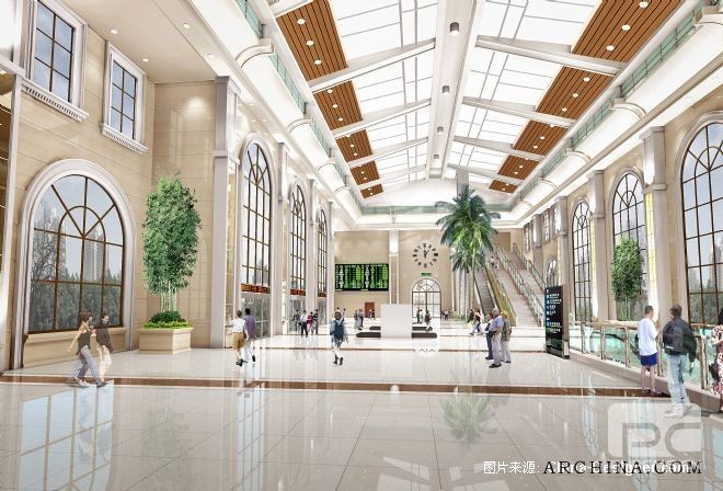胶济铁路青岛客站-时洁的设计师家园-金堂奖2010China-Designer中国室内设计年度评选,火车站,公共空间,室内装饰