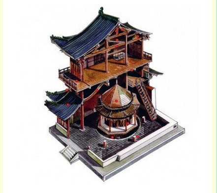 精美结构图揭开中国古建筑的神秘面纱(图) ARCHINA 资讯