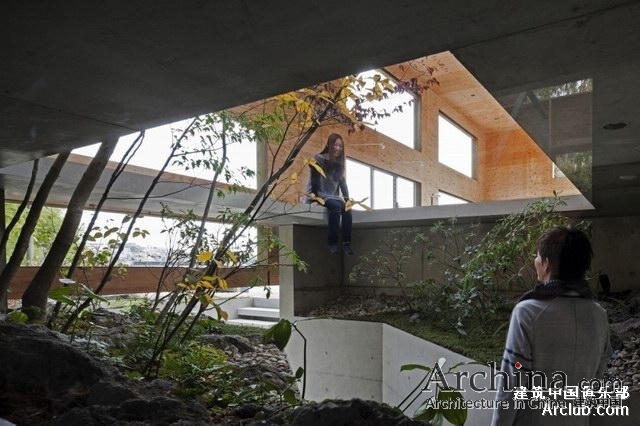 日本现代木结构“巢Nest”住宅